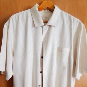 Tommy Bahama Silk Wedding Shirt size Large